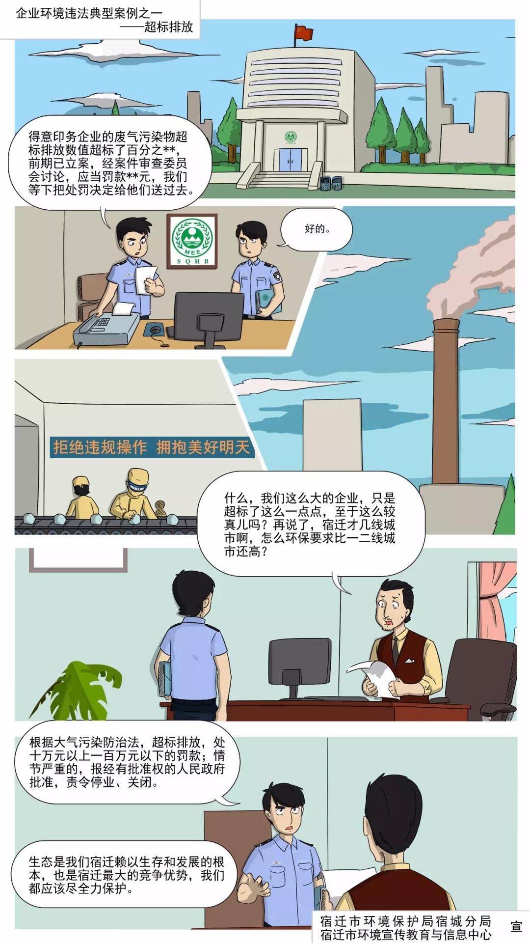 局用漫畫解讀：常見的企業(yè)環(huán)境違法行為有哪些？