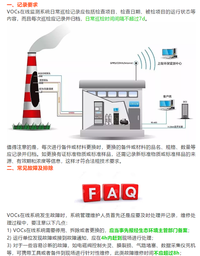 VOCs在線監(jiān)測系統(tǒng)日常運(yùn)行管理要求如何？
